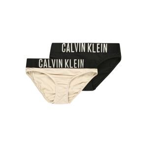 Calvin Klein Underwear Nohavičky  tmelová / čierna