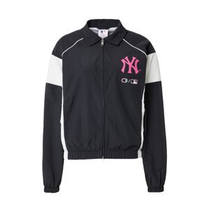 Champion Authentic Athletic Apparel Prechodná bunda  ružová / čierna / biela
