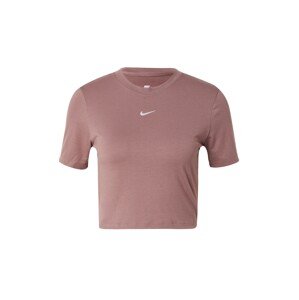 Nike Sportswear Tričko 'Essential'  svetlofialová / biela