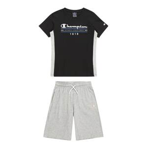Champion Authentic Athletic Apparel Set  modrá / sivá melírovaná / čierna / biela