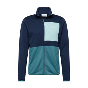 COLUMBIA Outdoorová bunda  tmavomodrá / modrozelená / svetlomodrá