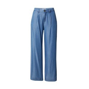 JDY Plisované nohavice 'JASPER'  modrá denim