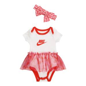 Nike Sportswear Overal  ružová / červená / biela