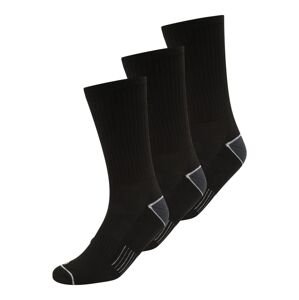 Virtus Športové ponožky 'Laraine'  sivá / čierna / biela