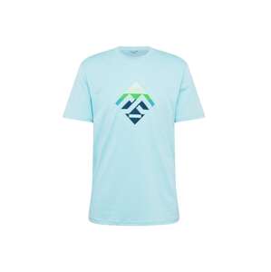 Kathmandu Funkčné tričko 'HORIZON'  námornícka modrá / svetlomodrá / limetová / pastelovo zelená