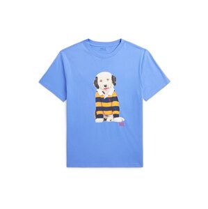 Polo Ralph Lauren Tričko 'DOGTEEM1'  modrá / žltá / čierna / biela
