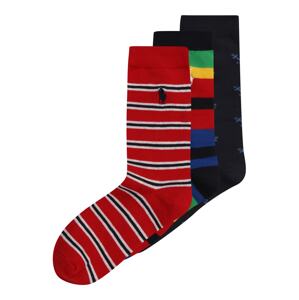 Polo Ralph Lauren Ponožky 'AMERICAN'  tmavomodrá / zelená / červená / biela