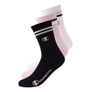 Champion Authentic Athletic Apparel Ponožky  ružová / čierna / biela