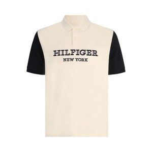 Tommy Hilfiger Big & Tall Tričko  svetlobéžová / čierna