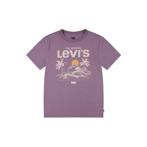LEVI'S ® Tričko  tmelová / fialová / oranžová / červená