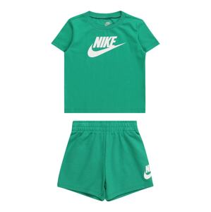 Nike Sportswear Joggingová súprava 'CLUB'  zelená / biela