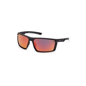 TIMBERLAND Slnečné okuliare  oranžovo červená / čierna