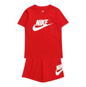 Nike Sportswear Set 'CLUB'  červená / šedobiela