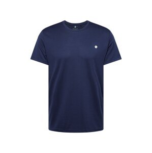 BJÖRN BORG Funkčné tričko 'ACE'  námornícka modrá / biela