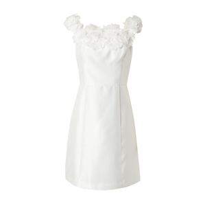 Adrianna Papell Kokteilové šaty 'MIKADO'  perlovo biela