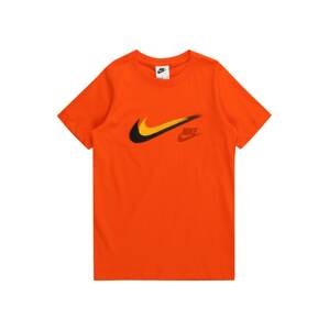 Nike Sportswear Tričko  oranžová / mandarínková / čierna