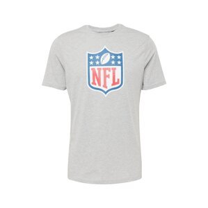 NEW ERA Tričko 'NFL'  námornícka modrá / sivá melírovaná / červená / biela