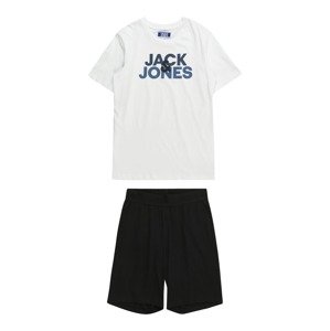 Jack & Jones Junior Joggingová súprava 'Ula'  námornícka modrá / námornícka modrá / čierna / biela