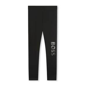 BOSS Kidswear Legíny  čierna / biela