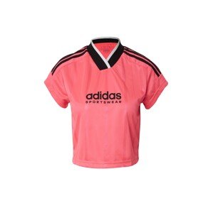 ADIDAS SPORTSWEAR Funkčné tričko 'TIRO Q2'  ružová / čierna / biela