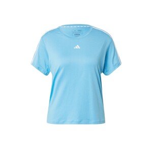 ADIDAS PERFORMANCE Funkčné tričko 'Train Essentials'  modrá / biela