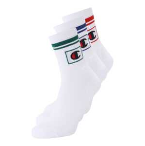 Champion Authentic Athletic Apparel Športové ponožky  námornícka modrá / tmavozelená / červená / biela
