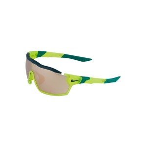 Nike Sportswear Športové slnečné okuliare 'SHOW X RUSH'  limetová / smaragdová