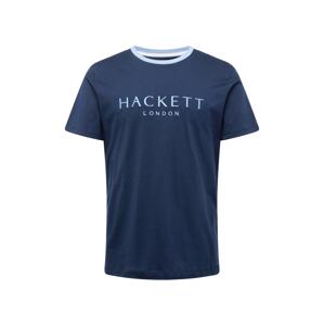 Hackett London Tričko 'HERITAGE CLASSIC'  svetlomodrá / tmavomodrá