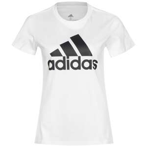 ADIDAS SPORTSWEAR Funkčné tričko 'Essentials'  čierna / šedobiela