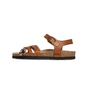 Bayton Remienkové sandále 'Denia'  hnedá / zmiešané farby