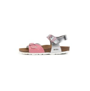 Bayton Sandále 'Pegase'  hnedá / ružová / strieborná / biela