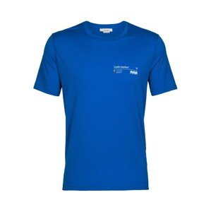 ICEBREAKER Funkčné tričko 'Tech Lite II Alpine Zone'  modrá / tmavooranžová / ružová / biela