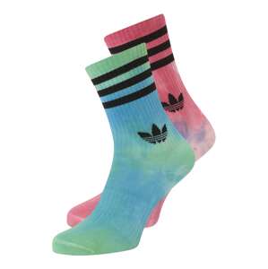 ADIDAS ORIGINALS Ponožky 'Batik '  nebesky modrá / svetlozelená / purpurová / čierna