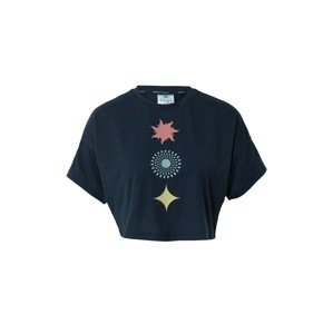 ADIDAS PERFORMANCE Funkčné tričko 'Train Icons'  námornícka modrá / svetlomodrá / horčicová / ružová