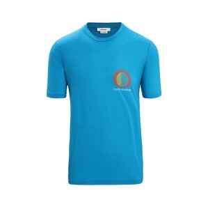 ICEBREAKER Funkčné tričko 'Tech Lite II'  azúrová / jablková / svetločervená / biela
