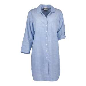 BLUE SEVEN Košeľové šaty  svetlomodrá / biela