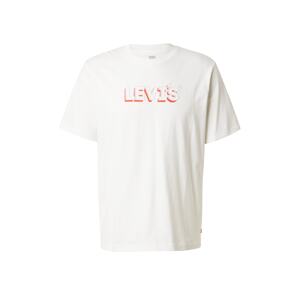 LEVI'S ® Tričko  oranžová / biela