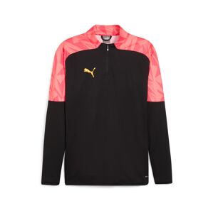 PUMA Funkčné tričko 'Individual FINAL'  žltá / koralová / lososová / čierna