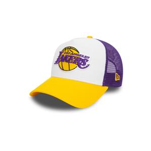 NEW ERA Čiapka 'Los Angeles Lakers'  žltá / fialová / biela