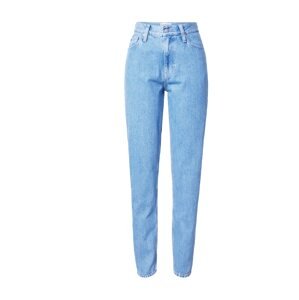 Calvin Klein Jeans Džínsy 'MOM Jeans'  modrá denim / čierna / biela