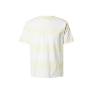 LEVI'S ® Tričko 'RED TAB'  pastelovo žltá / biela