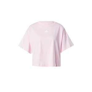 ADIDAS SPORTSWEAR Funkčné tričko 'Future Icons'  pastelovo ružová / biela