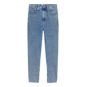 Tommy Jeans Džínsy 'MOM JeansS'  námornícka modrá / modrá denim / červená / biela