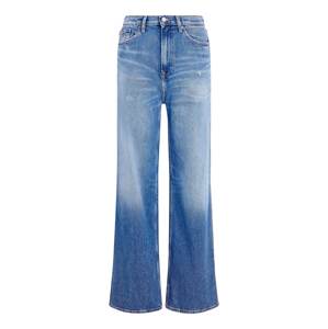 Tommy Jeans Džínsy 'CLAIRE WIDE LEG'  námornícka modrá / modrá denim / červená / biela