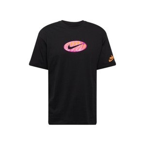 Nike Sportswear Tričko 'M90 AM DAY'  oranžová / svetloružová / čierna / šedobiela