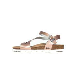 Bayton Remienkové sandále 'Jaeva'  hnedá / ružové zlato / biela
