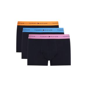 Tommy Hilfiger Underwear Boxerky 'Essential'  svetlomodrá / oranžová / ružová / čierna
