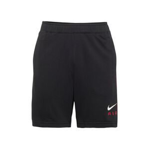 Nike Sportswear Športové nohavice 'AIR'  červená / čierna / šedobiela