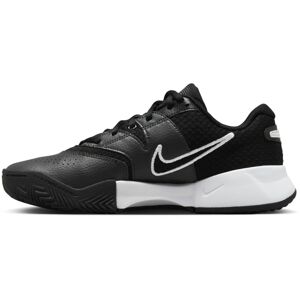 NIKE Športová obuv 'Court Lite 4 Clay'  čierna / biela