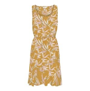 ONLY Letné šaty 'NOVA SARA'  zlatá žltá / svetlozelená / ružová / biela